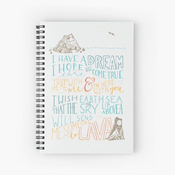 I Lava You Spiral Notebook