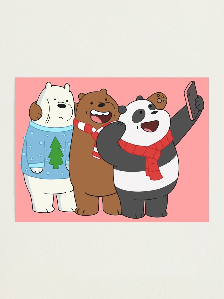 Alternate view of We Bare Bears Photographic Print