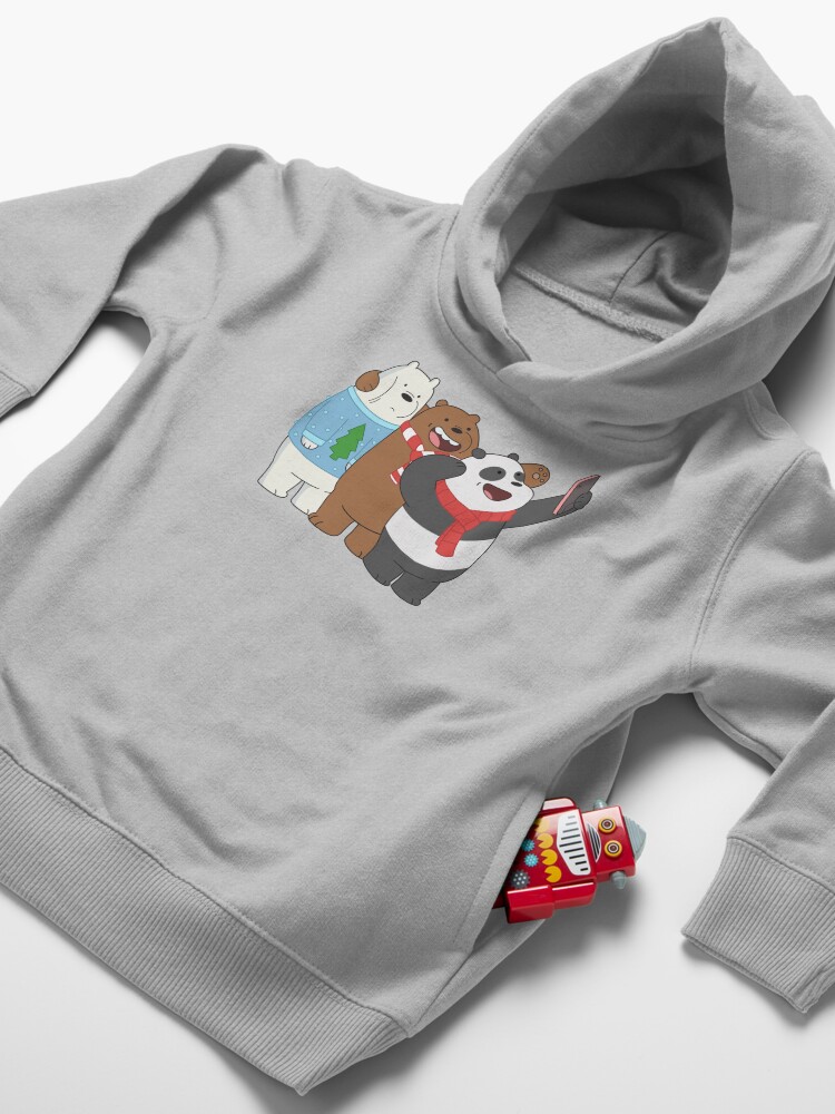 Alternate view of We Bare Bears Toddler Pullover Hoodie
