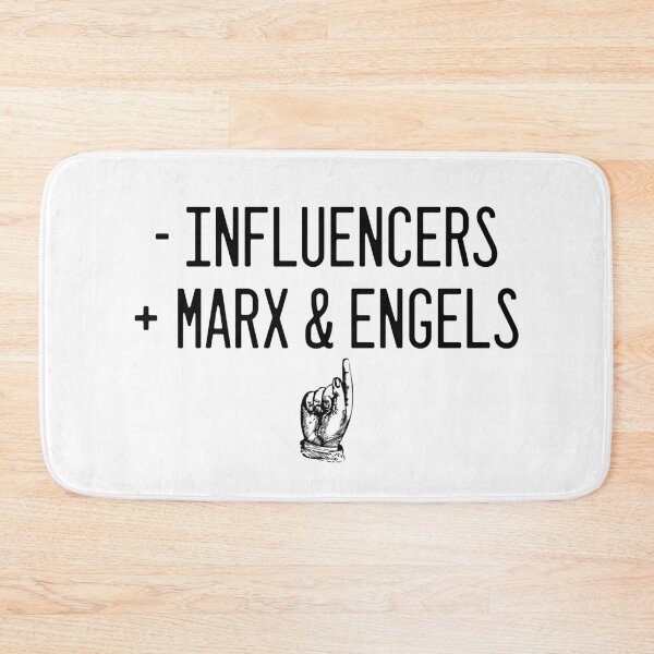 Item preview, - Influencers + Marx and Engels designed and sold by Blacklinesw9.