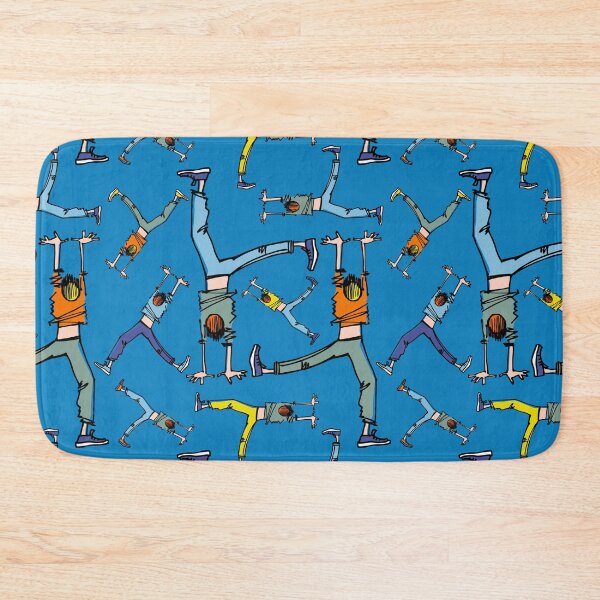 Item preview, Upside down pattern in blue designed and sold by Irina Ivanova.