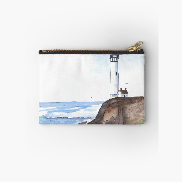 Item preview, Lighthouse Watercolor and Ink Painting designed and sold by Sandra Connelly.