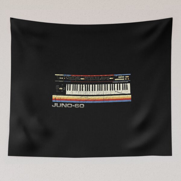 Item preview, Vintage Juno-60 Synthesizer Schematic - Analog Nerd design designed and sold by A-Fashion.