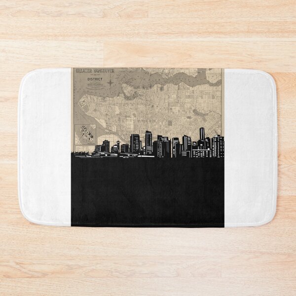 Item preview, vancouver skyline designed and sold by BekimART.