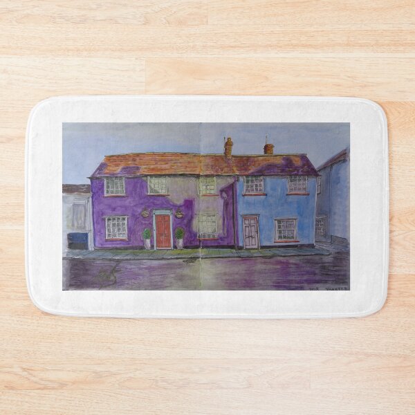 Item preview, Watercolor Sketch - 3 and 5 Mill End, Thaxted, Essex, UK designed and sold by Igor Pozdnyakov.