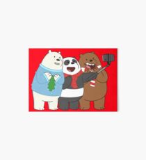 We Bare Bears Art Board Print
