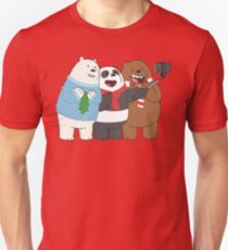 We Bare Bears Slim Fit T-Shirt