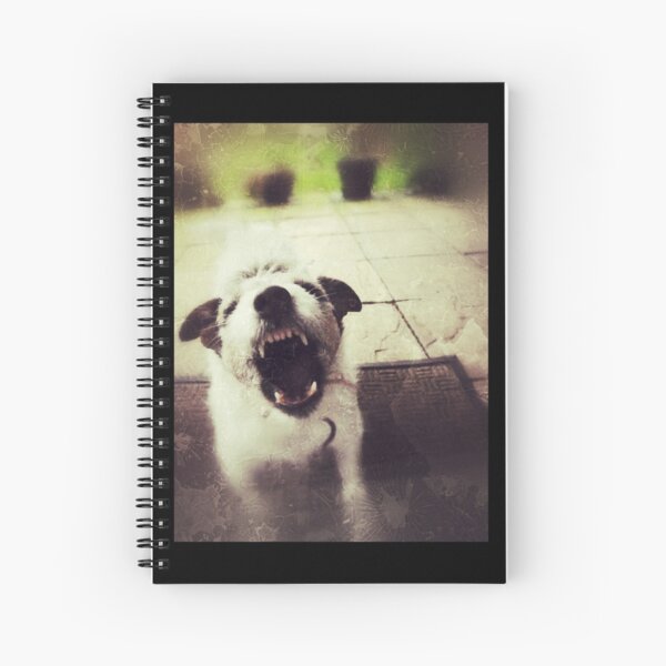 Angry Jack Russell Spiral Notebook
