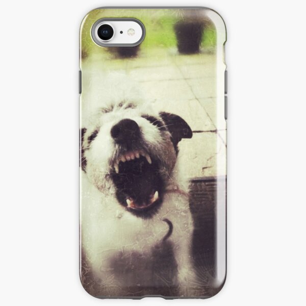 Angry Jack Russell iPhone Tough Case