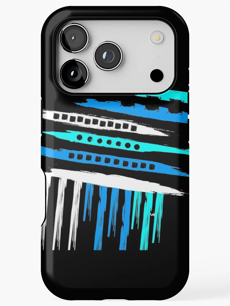 Thumbnail 1 of 4, iPhone Case, Jyrac2-blues designed and sold by LM85.