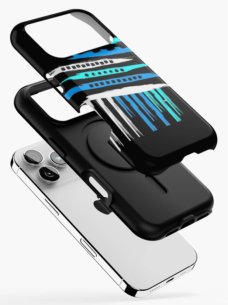 Thumbnail 2 of 4, iPhone Case, Jyrac2-blues designed and sold by LM85.