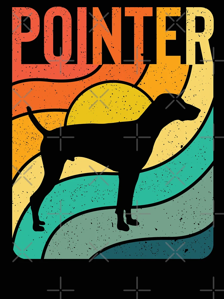 Imagen 4 de 4, Camiseta relajada con la obra Pointer Dog Vintage Gift Pet Lover, diseñada y vendida por rafaeltto.