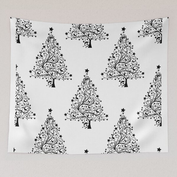 Item preview, Modern Christmas Tree Cutest Pattern for Decor designed and sold by Petrina Haipinge.