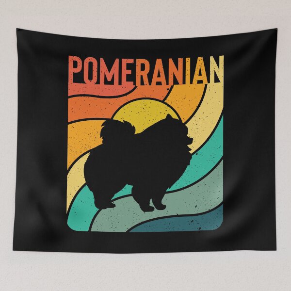 Artikelvorschau, Pomeranian Dog Vintage Gift Pet Lover entworfen und verkauft von rafaeltto.