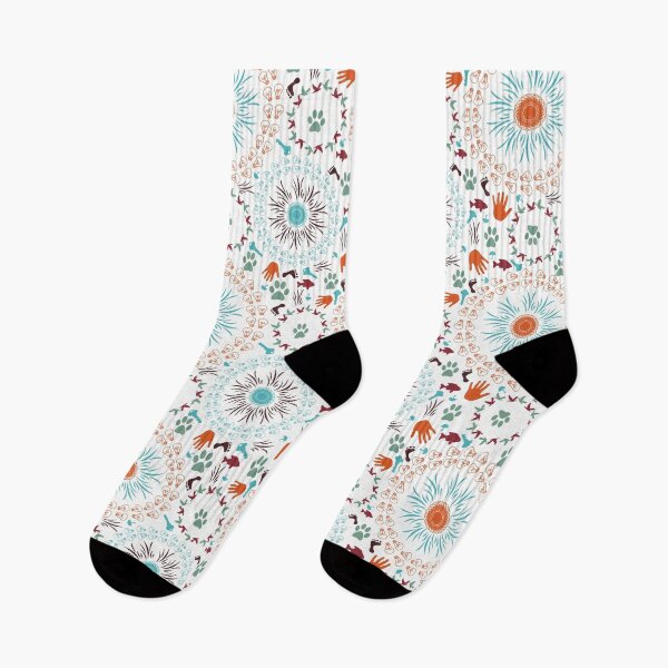 Item preview, Vibrant colorful animal shaped pattern designed and sold by hutofdesigns.