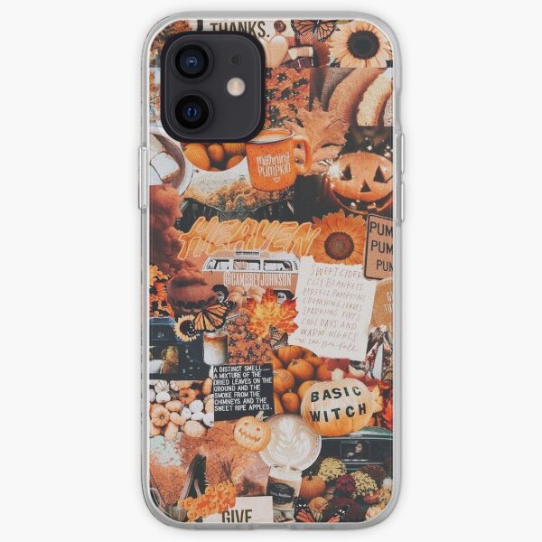 Fall Aesthetic Collage iPhone Soft Case
