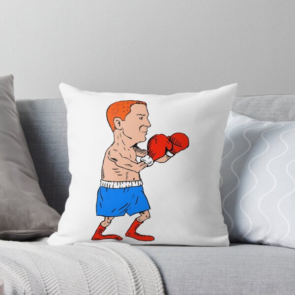 Item preview, Boxer Fighting Stance Cartoon designed and sold by patrimonio.
