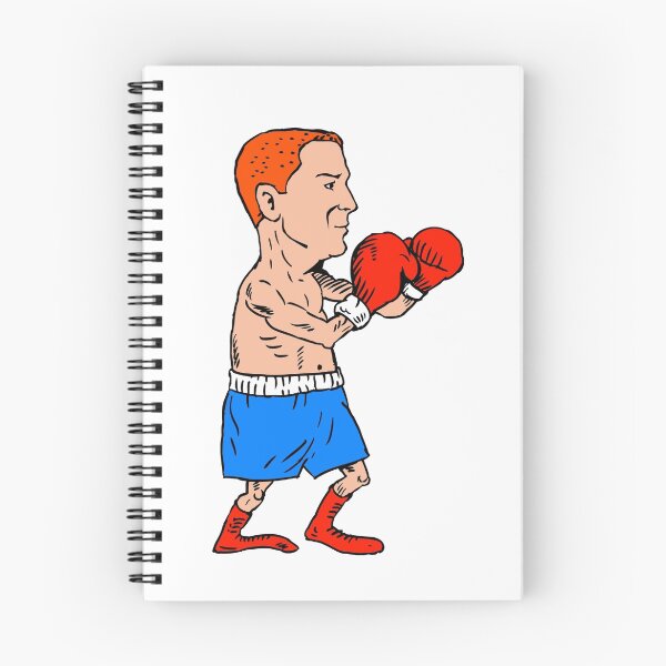 Item preview, Boxer Fighting Stance Cartoon designed and sold by patrimonio.