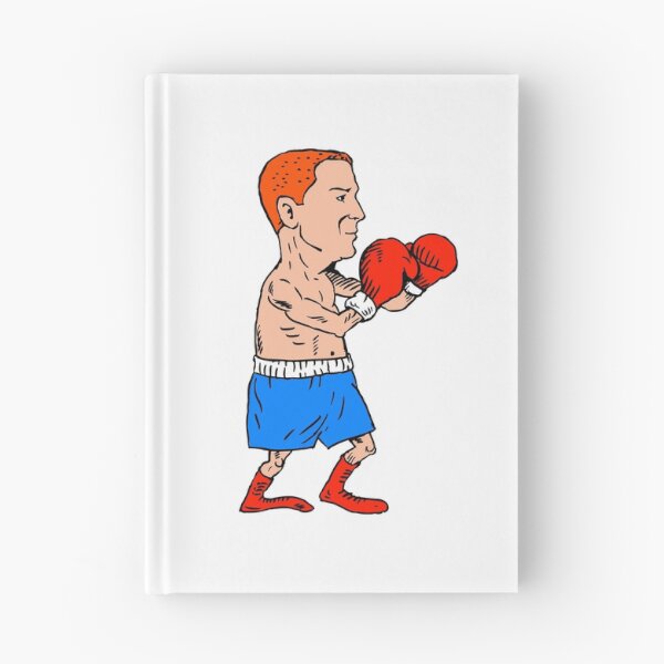 Item preview, Boxer Fighting Stance Cartoon designed and sold by patrimonio.