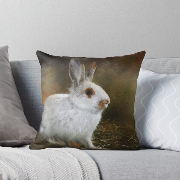 Item preview, Woolie the Snowshoe Hare designed and sold by kayzsqrlz.