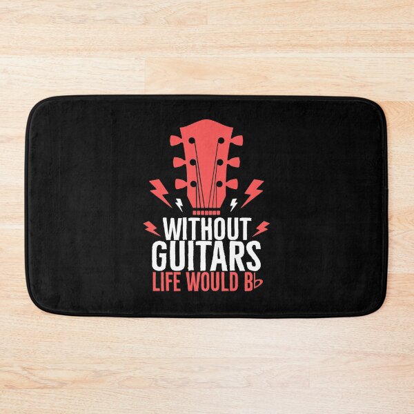 Item preview, Without Guitars Life would be flat. designed and sold by RAWWR.