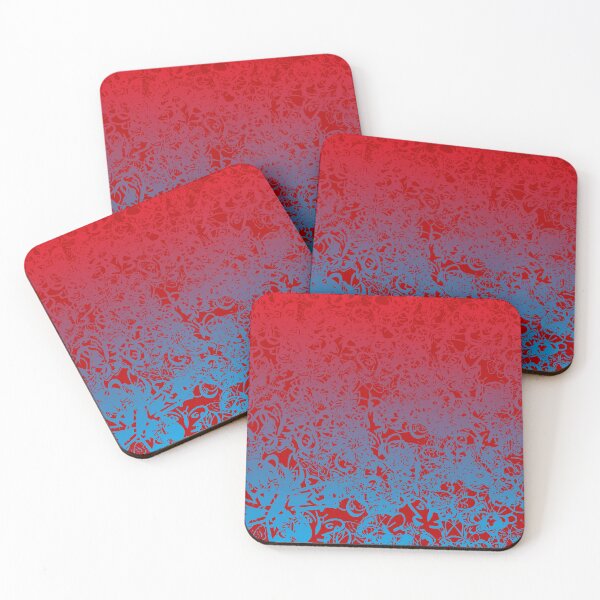 Item preview, Butterfly Invasion (Red and Blue) designed and sold by SassyClassyMe.