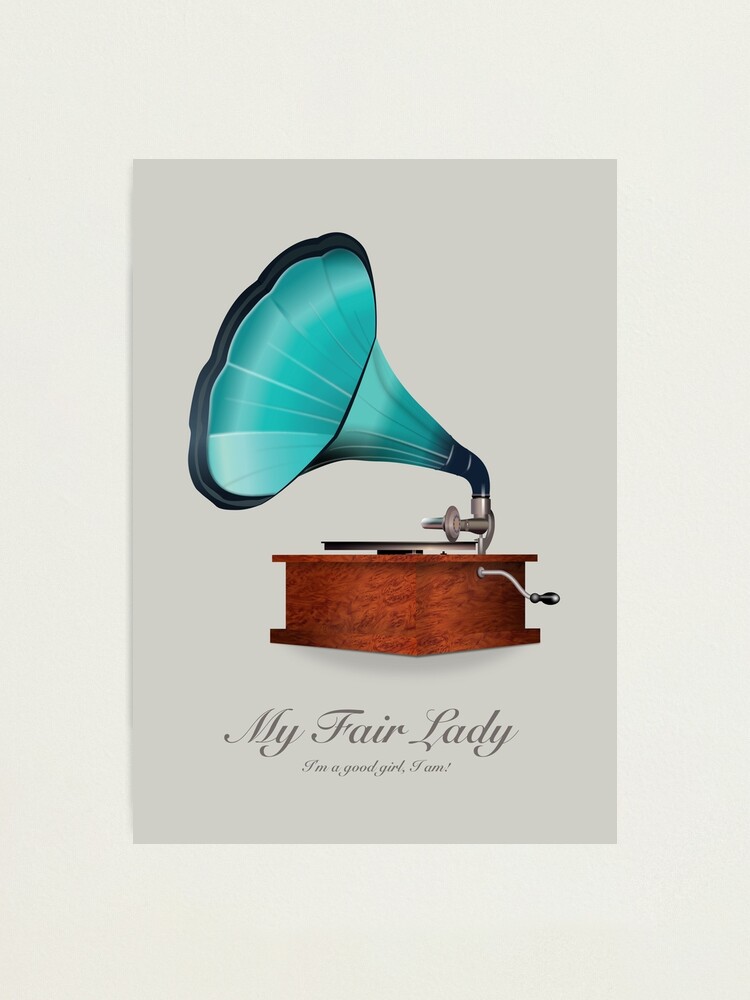 Alternate view of My Fair Lady - Alternative Movie Poster Photographic Print