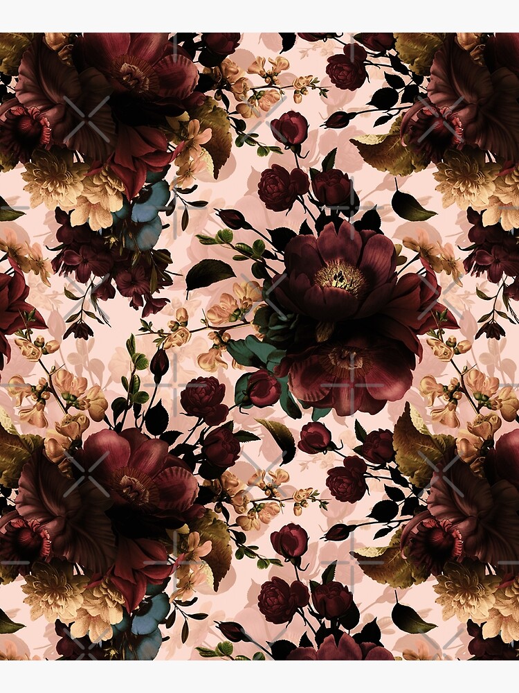 Moody florals - Mystic Night 11 by UtArt