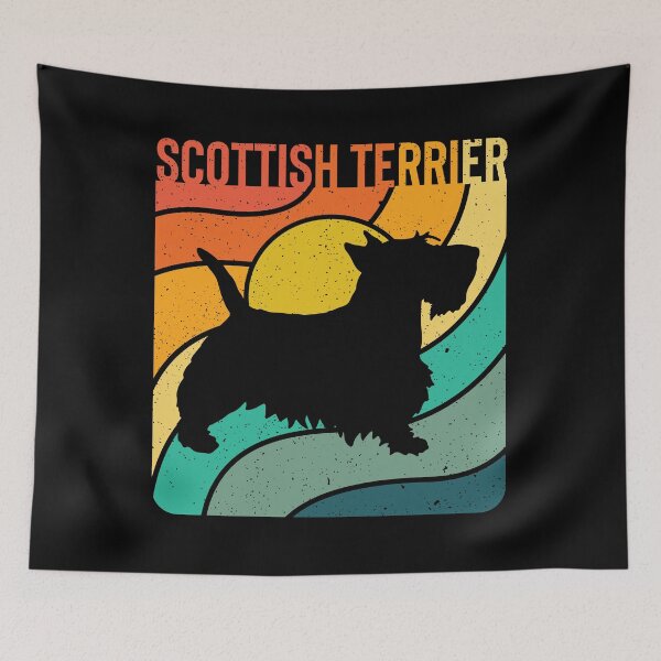 Artikelvorschau, Scottish Terrier Dog Vintage Gift Pet Lover entworfen und verkauft von rafaeltto.