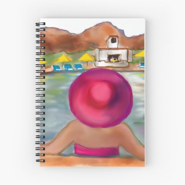 Item preview, Pool Girl in Palm Springs designed and sold by kschowe.
