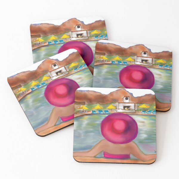 Item preview, Pool Girl in Palm Springs designed and sold by kschowe.