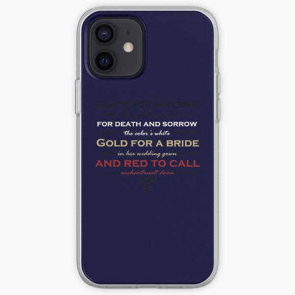 Shadowhunter children's ryhme iPhone Soft Case