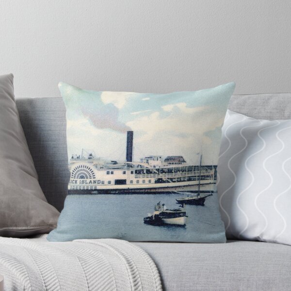 Item preview, 1910 Steamship Block Island, Rhode Island designed and sold by historicimage.