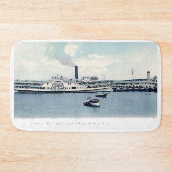 Item preview, 1910 Steamship Block Island, Rhode Island designed and sold by historicimage.