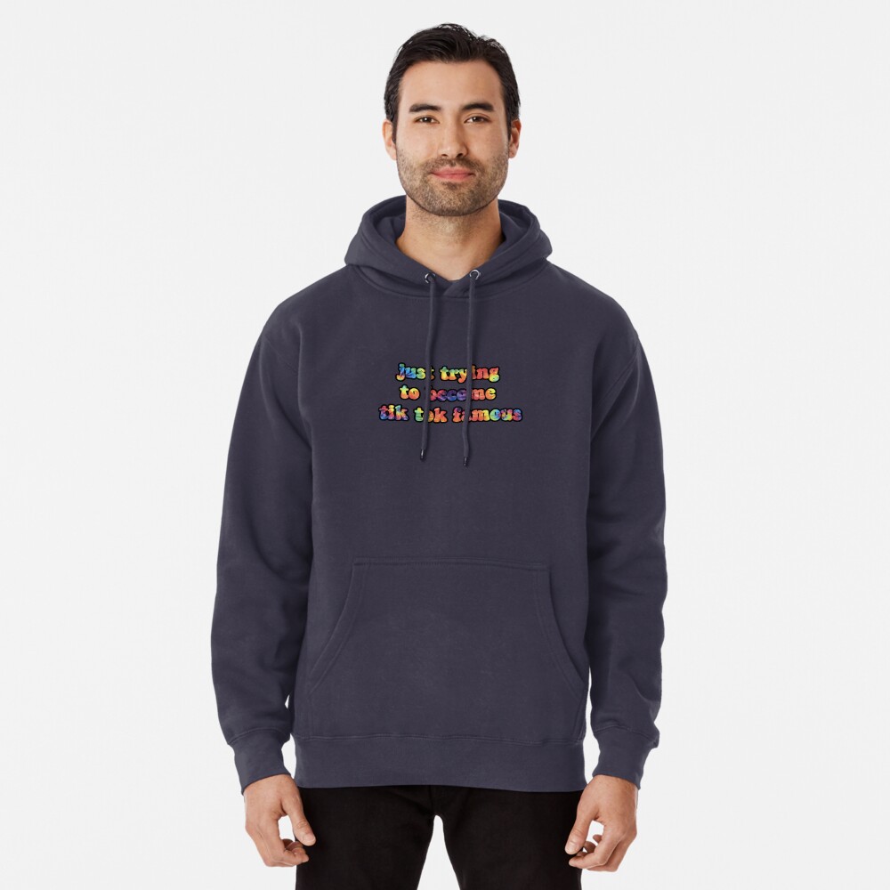 tik tok logo hoodie