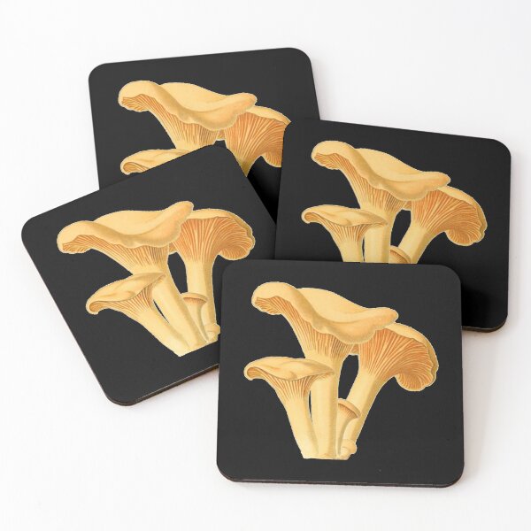 Item preview, Chanterelle Mushroom Vintage Botanical Illustration designed and sold by Cat Lady Designs.