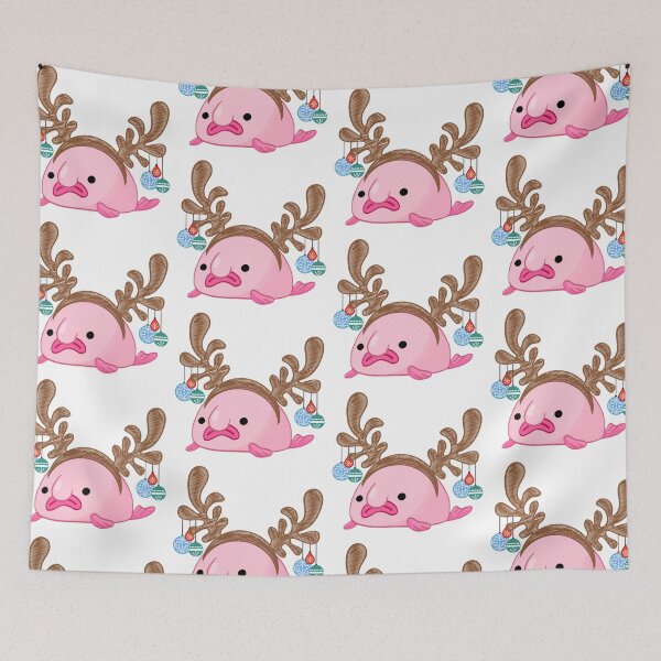 Item preview, Reindeer Blobfish designed and sold by Awesomefamily.