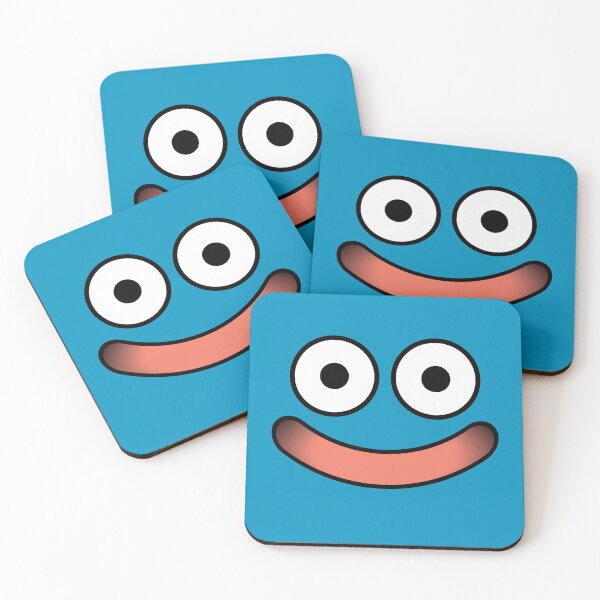 Item preview, Dragon Quest Slime Face designed and sold by Blinded By The Light.