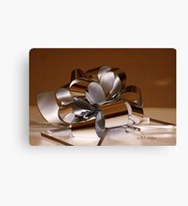 Holiday Ribbon Canvas Print