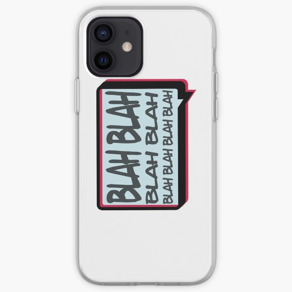 Blah iPhone Soft Case