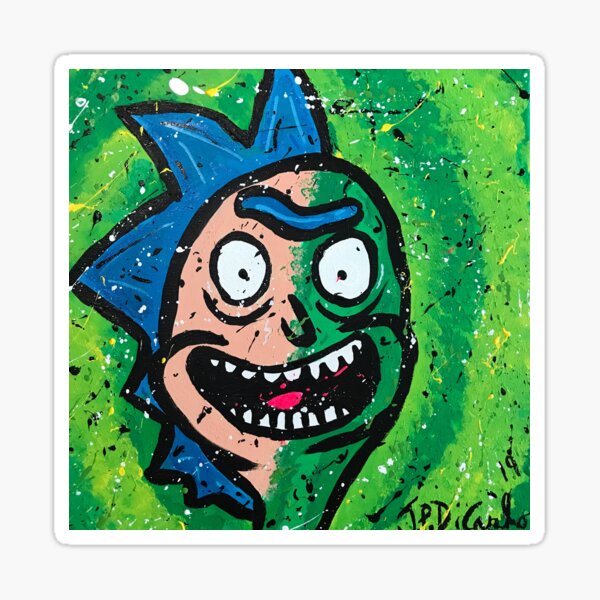 Rick/Pickle Rick Sticker