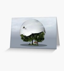 regenwald Greeting Card