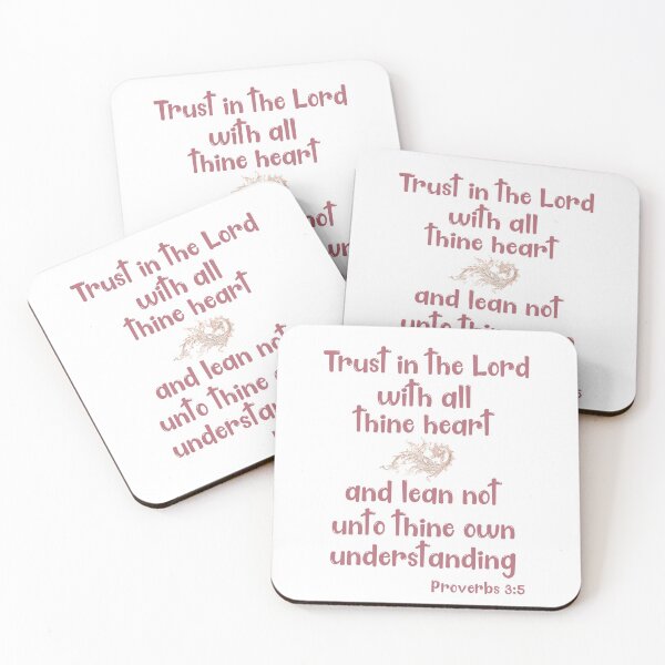 Item preview, Proverbs; Trust in the Lord Bible Verse designed and sold by motivateme.