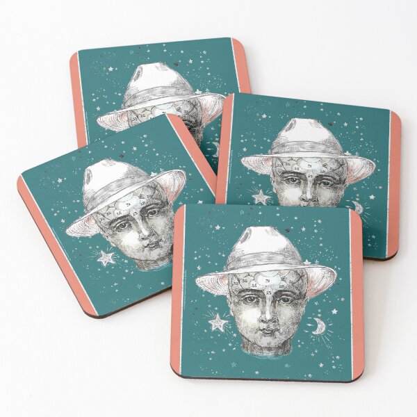Item preview, Panama hat - Phrenology head designed and sold by FanitsaArt.
