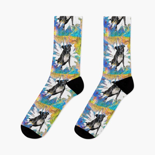 Item preview, Staffie colour explosion designed and sold by HoundieLover.