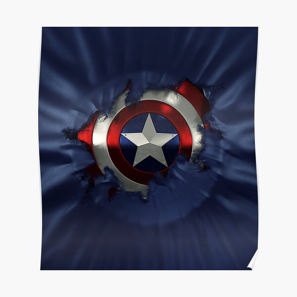Captain A break through Poster