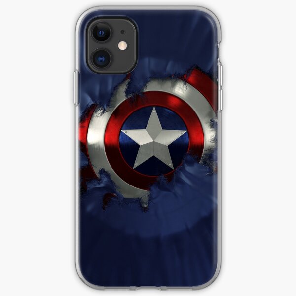 Captain A break through iPhone Soft Case