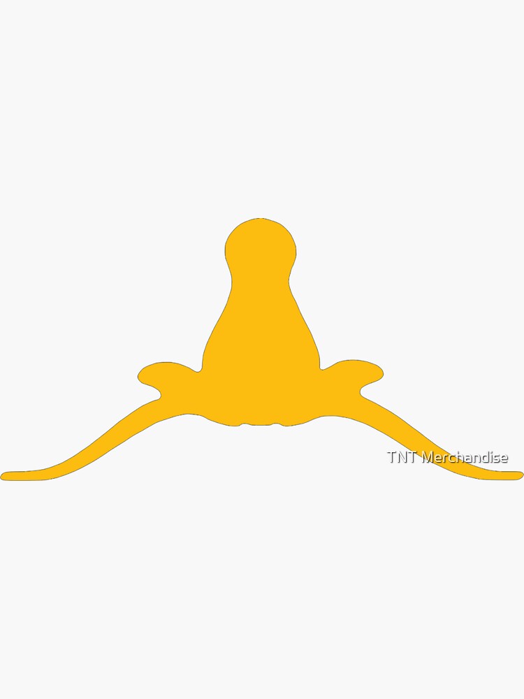 "HORNS DOWN Football West Virginia Gameday " Sticker for Sale by