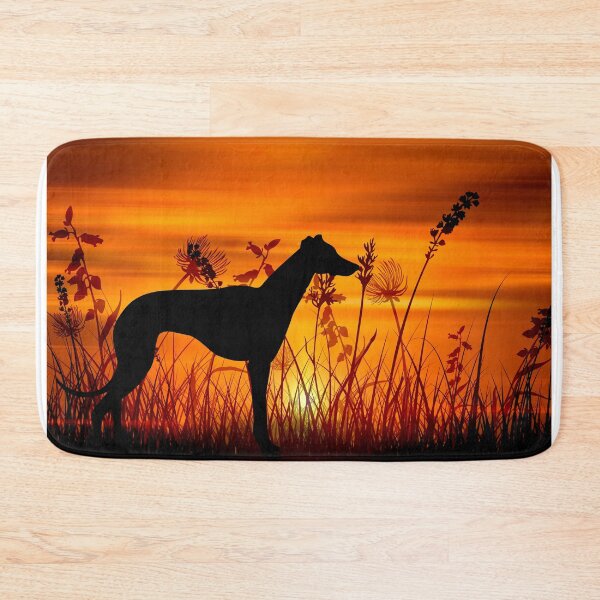 Item preview, Greyhound at sunset designed and sold by HoundieLover.
