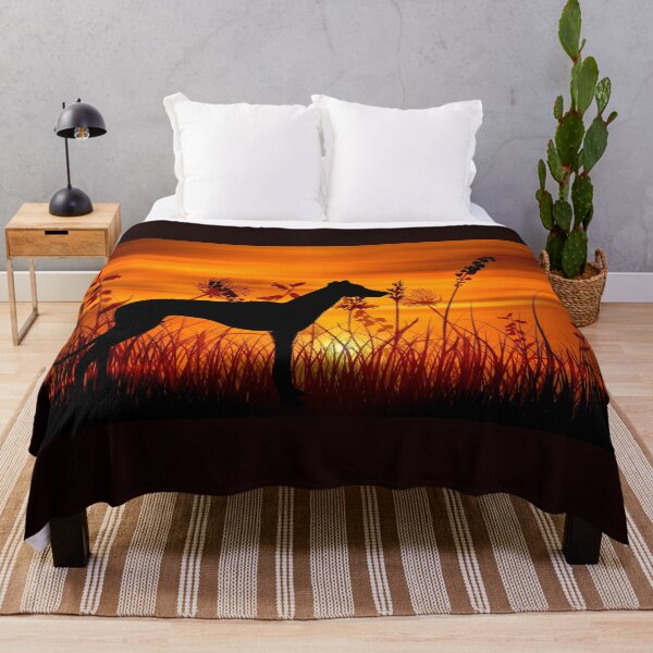 Item preview, Greyhound at sunset designed and sold by HoundieLover.